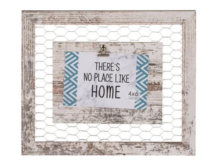 RAMKA DREWNIANA na 1 zdjęcie metalowa siatka KLIPS 1.jpg