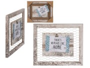 RAMKA DREWNIANA na 1 zdjęcie metalowa siatka KLIPS 2.jpg