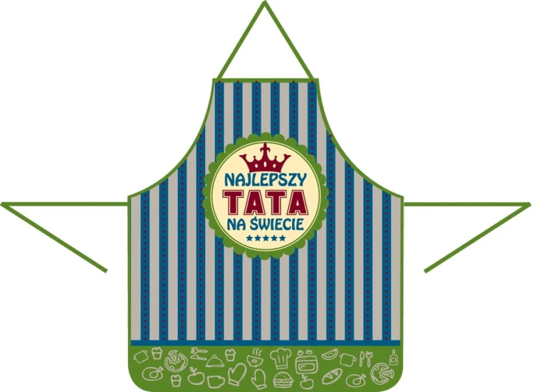 FARTUCH + RĘKAWICA Najlepszy tata na świecie OJCA 1.jpg