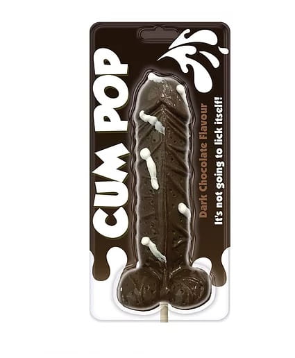 Czekoladowy LIZAK PENIS XL CZARNY PENISEK 17 CM 1.jpg