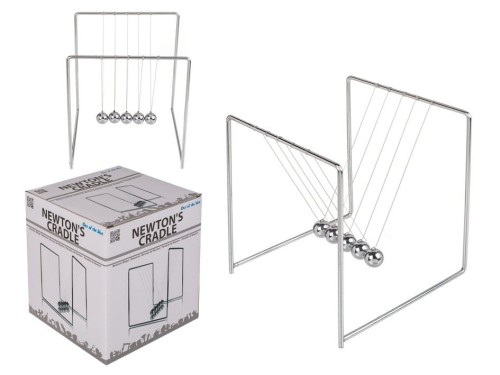 KULKI NEWTONA - 14 CM BEZ PODSTAWKI KULE WAHADŁO 1.jpg