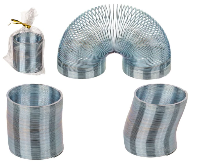 SPRĘŻYNA DO ZABAWY - MINI METALOWA SREBRNA MAŁA 1.jpg
