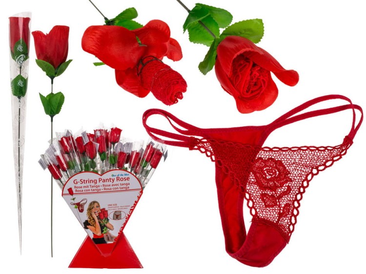 RÓŻA ZE STRINGAMI MAJTECZKI MAJTKI 2W1 WALENTYNKI 2.jpg