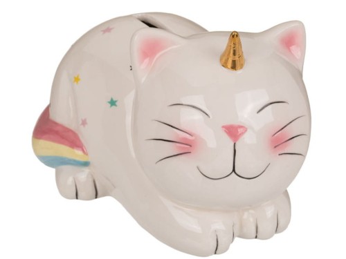 SKARBONKA Kot jednorożec KOTEK RÓG I TĘCZOWY OGON 1.jpg