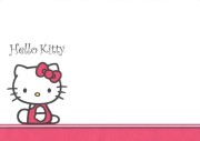 KARNET HELLO KITTY KOPERTĄ 10 URODZINY POCZTÓWKA URODZINOWA 2