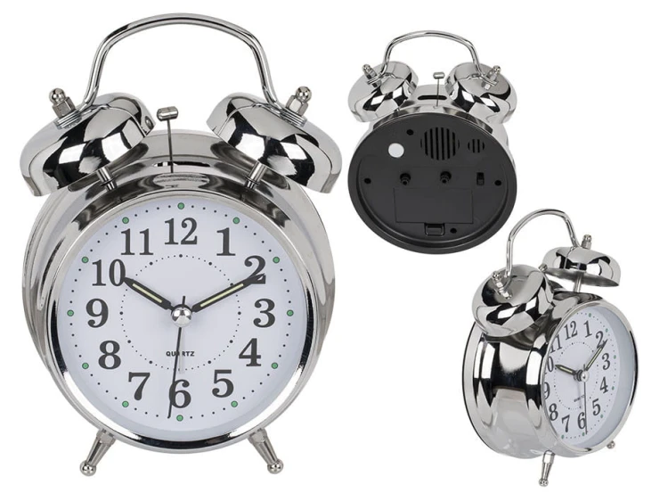 BUDZIK RETRO ZE ŚWIECĄCYMI WSKAZÓWKAMI KLASYCZNY 2.jpg