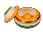 CERAMICZNA POPIELNICZKA - DWUCZĘŚCIOWA W PASKI 1.jpg