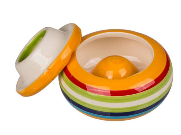 CERAMICZNA POPIELNICZKA - DWUCZĘŚCIOWA W PASKI 1.jpg