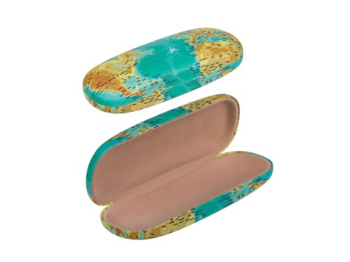 ETUI NA OKULARY mapa świata 16 CM TWARDE POJEMNIK 1.jpg