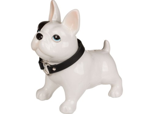 SKARBONKA Pies XL Piesek CERAMICZNA BIAŁO CZARNA 1.jpg