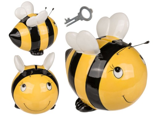 Ceramiczna SKARBONKA pszczółka PSZCZOŁA NA KLUCZYK .jpg
