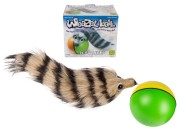 PIŁKA Z FUTRZAKIEM OGONKIEM WEAZEL BALL FRETKA KOT 2.jpg