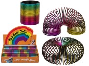 SPRĘŻYNA DO ZABAWY - MINI TĘCZOWA PLASTIKOWA MAŁA 2.jpg