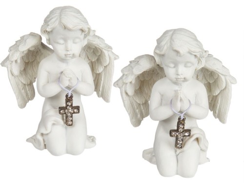 ANIOŁEK Z KRZYŻYKIEM FIGURKA FIGURKI BIAŁY KRZYŻ 2.jpg