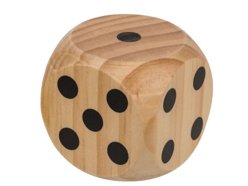 KOSTKA do gry drewniana XL DUŻA KOŚĆ GRA 6 CM 1.jpg
