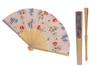 Wachlarzyk BAMBUSOWY SKŁADANY ORIENTALNE KWIATY 1.jpg