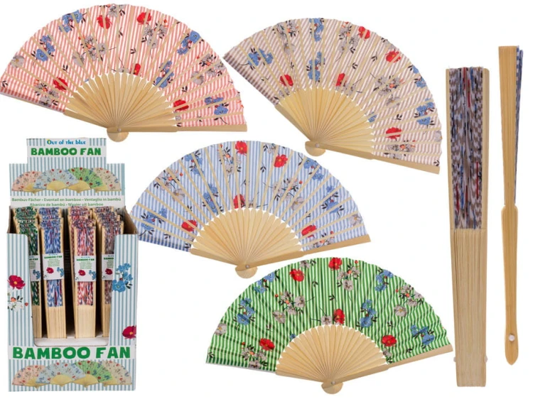 Wachlarzyk BAMBUSOWY SKŁADANY ORIENTALNE KWIATY 2.jpg