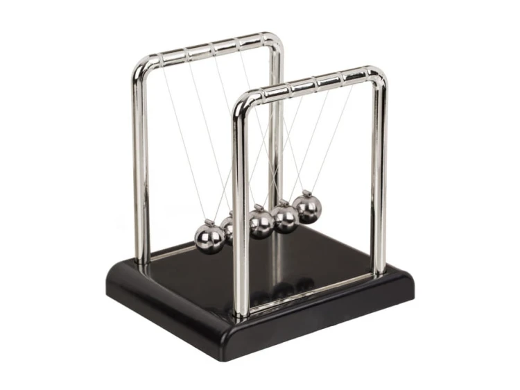 KULKI NEWTONA - wersja mini KULE WAHADŁO 9X7,5 CM 1.jpg