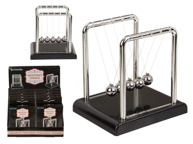 KULKI NEWTONA - wersja mini KULE WAHADŁO 9X7,5 CM 2.jpg