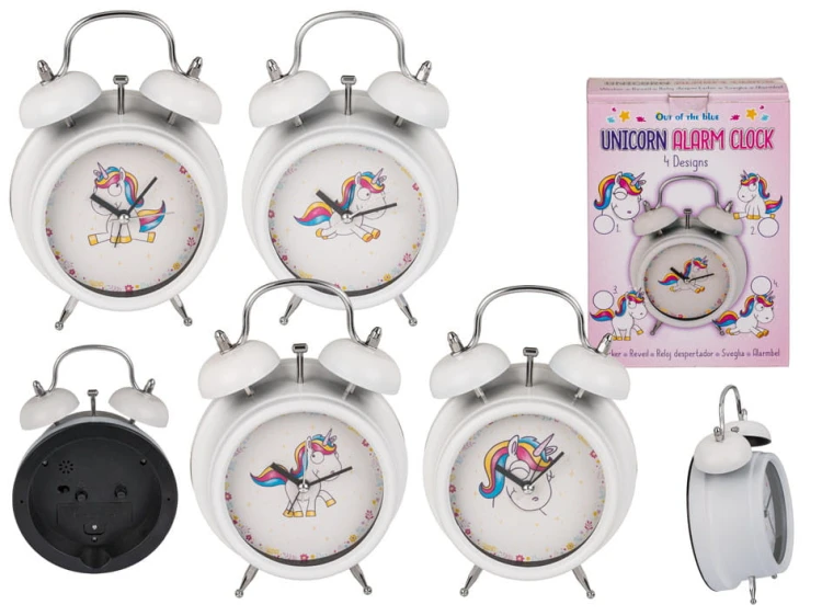 BUDZIK Jednorożec ZEGAR NA BIURKO ZEGAREK DZIECI 2.jpg