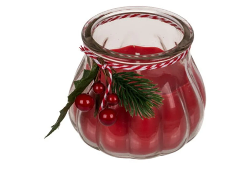 ŚWIECA świąteczna szkle dekoracja ŚWIECZKA ŚWIĘTA 1.jpg