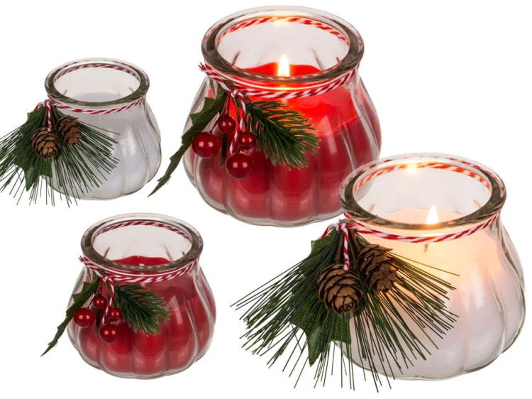 ŚWIECA świąteczna szkle dekoracja ŚWIECZKA ŚWIĘTA 2.jpg