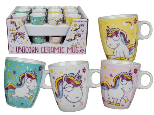KUBECZEK porcelanowy Jednorożec KUBEK UNICORN 180ml
