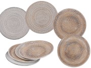 Drewniany TALERZ ozdobny PODSTAWKA POJEMNIK DEKORACJA 2.jpg