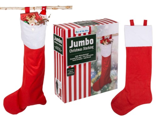 SKARPETA ŚWIATECZNA na prezenty XXL MIKOŁAJA ŚWIĄT .jpg