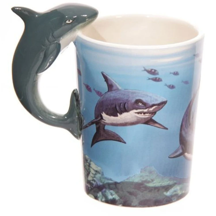 Kubek rekin KUBECZEK Żarłacz Tygrysi ZWIERZĘTA 1.jpg