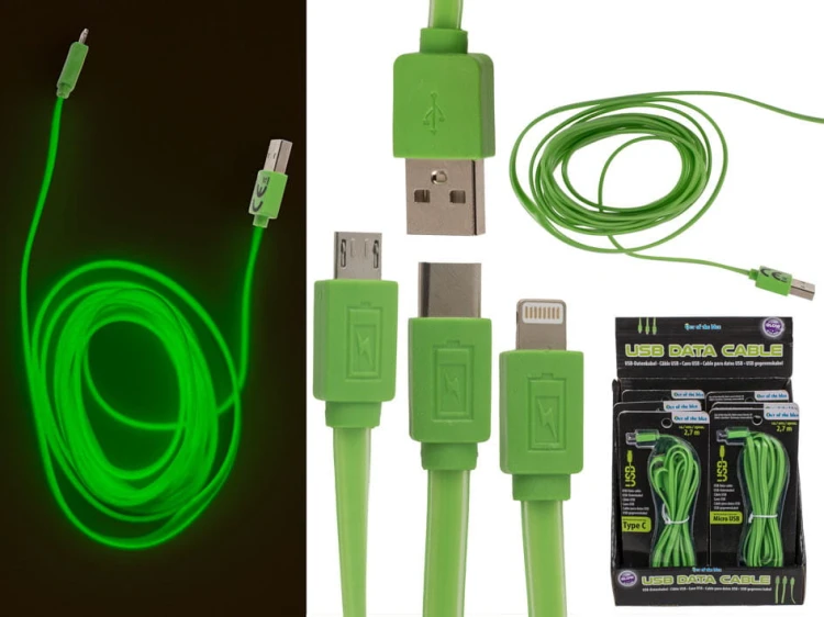 ŚWIECĄCY KABEK USB do iPhone C lub Micro CIEMNOŚCI 2.jpg