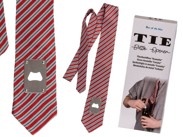 KRAWAT IMPREZOWY z otwieraczem do piwa PRZEBRANIE .jpg