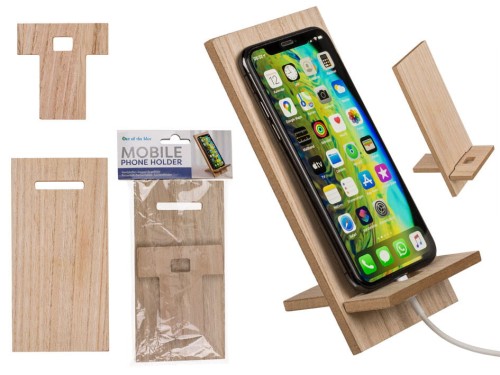 STOJAK na telefon Smartphone DREWNIANY PODSTAWKA .jpg