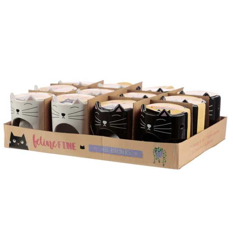 KOMINEK DO OLEJKÓW zapachowych kotek BIAŁY CZARNY 4.jpg