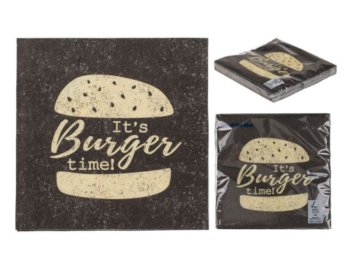 SEWRWETKI It's burger time PAPIEROWE przyjęcie 20szt .jpg