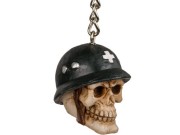 BRELOK czaszka BRELOCZEK czapka hełm MIX WZORÓW 1.jpg