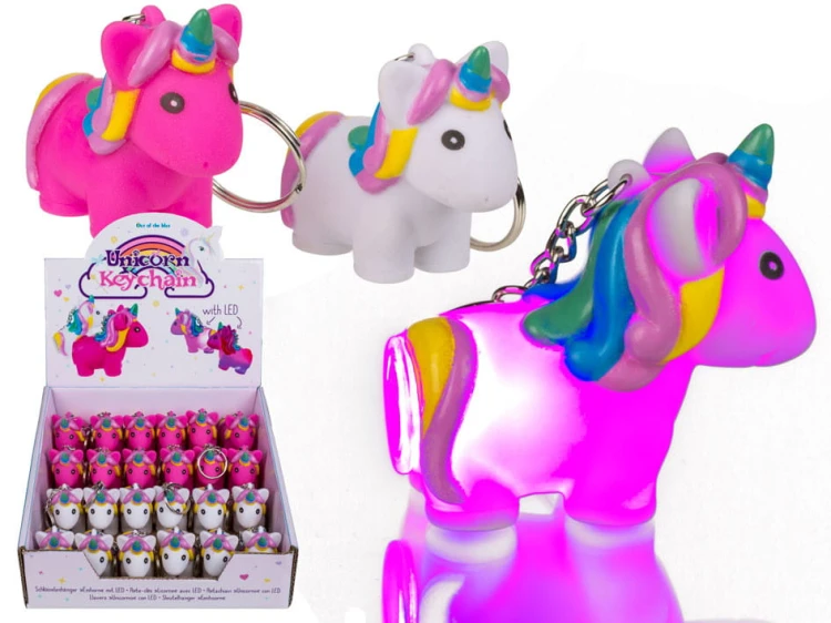 BRELOCZEK jednorożec LED BRELOK świecący BRYLOK 2.jpg