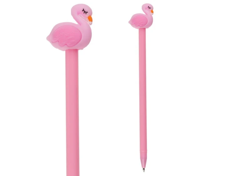 DŁUGOPIS flaming PTAK PTASZEK FLAMINGO RÓŻ BIAŁY 1.jpg