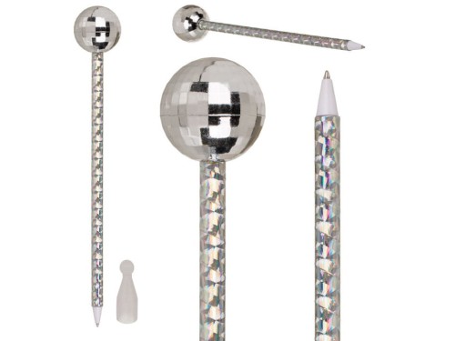 DŁUGOPIS kula dyskotekowa DISCO IMPREZOWY IMPREZĘ 1.jpg