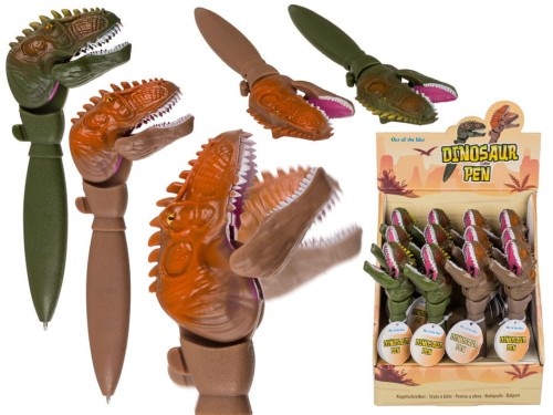 DŁUGOPIS dinozaur GŁOWA PASZCZA T-REX DINO 2.jpg