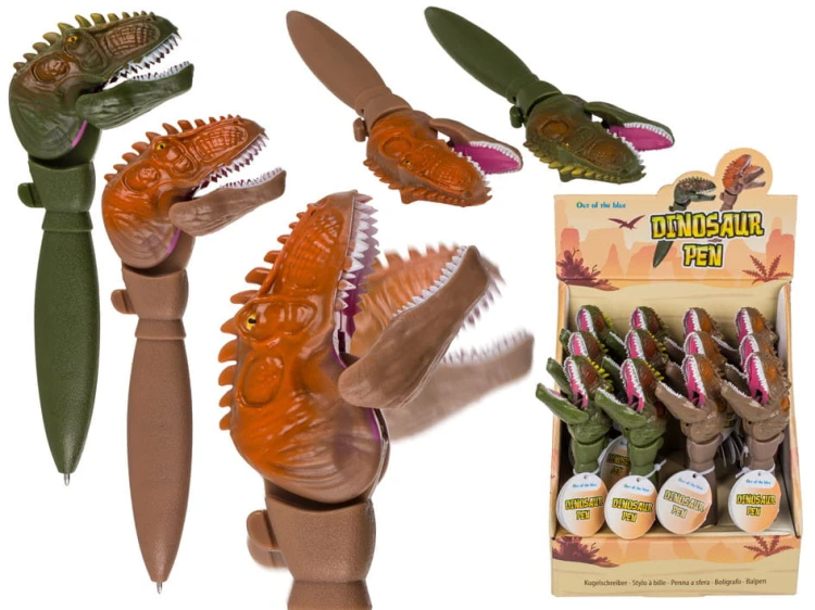 DŁUGOPIS dinozaur GŁOWA PASZCZA T-REX DINO 2.jpg