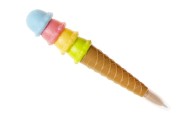 Długopis LODY W WAFELKU kolorowe kule lodowe MIX 1.jpg