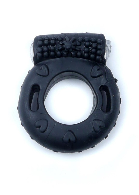 NAKŁADKA wibracyjna CZARNA penisa RING NASADKA .png
