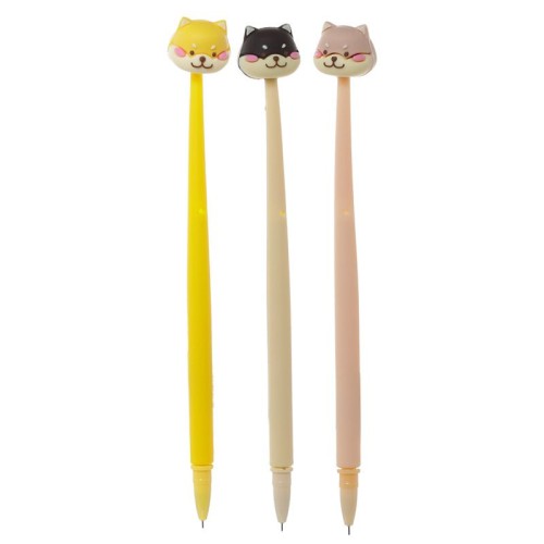 CIENKOPIS DŁUGOPIS z pieskiem Shiba Inu ELASTYCZNY 2.jpg