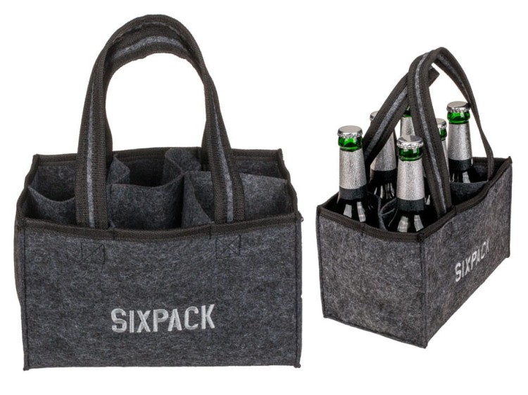 TORBA piwna na 6-pak PIWA butelek FILCOWA PRZEGRÓD .jpg