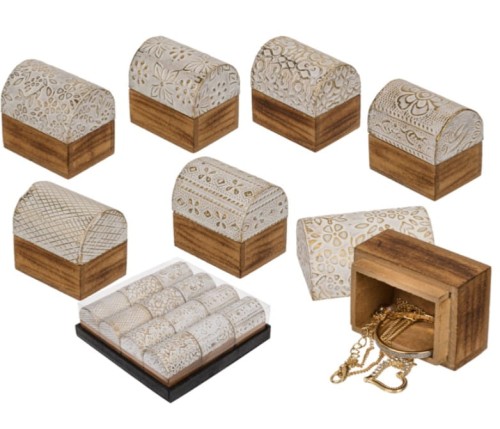 MAŁA SZKATUŁKA na biżuterię złota POJEMNIK PUDEŁKO 2.jpg