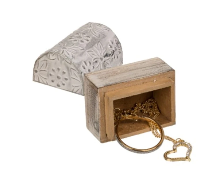 MAŁA SZKATUŁKA na biżuterię - srebrna PUDEŁKO 1.jpg