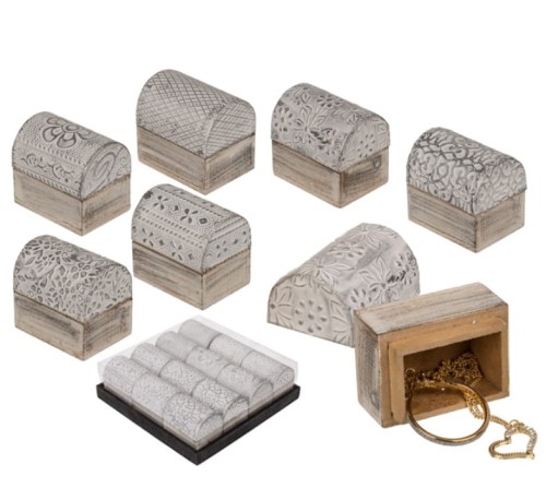 MAŁA SZKATUŁKA na biżuterię - srebrna PUDEŁKO 2.jpg