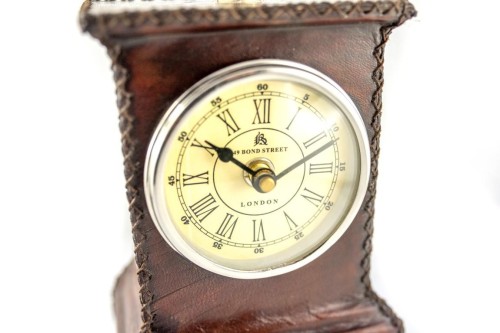 ZEGAR exclusive obszyty skórą KOMINKOWY STOJĄCY 2.jpg