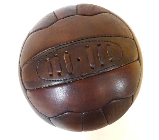 PIŁKA skórzana retro STARA piła gała NOŻNA FUTBOL 1.jpg